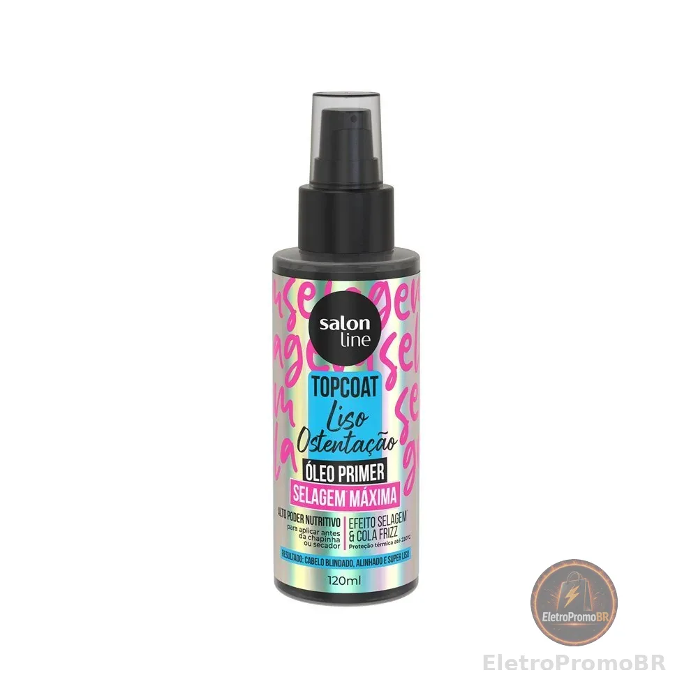Óleo Meu Liso Ostentação Top Coat 120ml