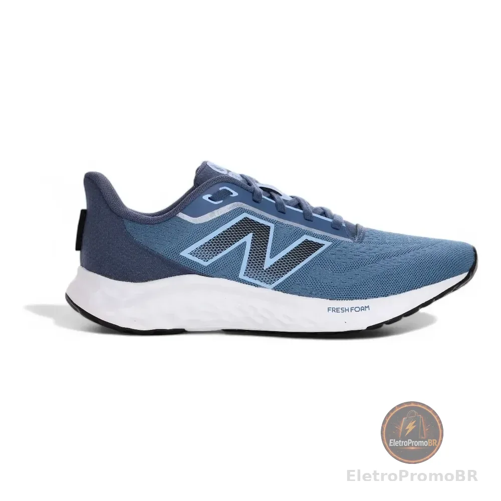 Tênis New Balance Fresh Foam Arishi V4 Leve 10km Azul Azul 42 Br