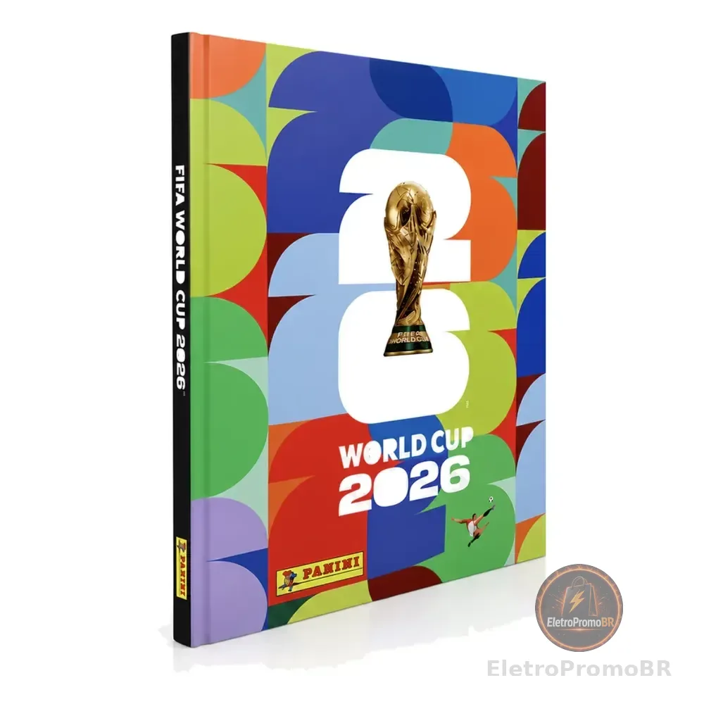 Álbum Capa Dura Copa Do Mundo Fifa 2026 Envio Rapido Greycom