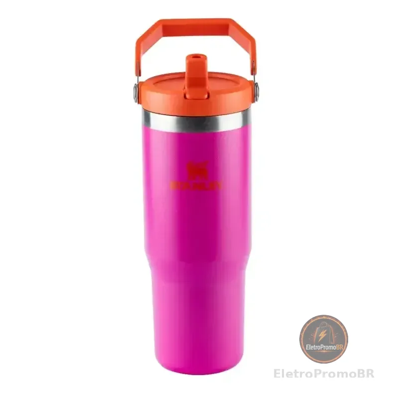 Tumbler Térmico Stanley Flip Straw Vivid Violet 887ml