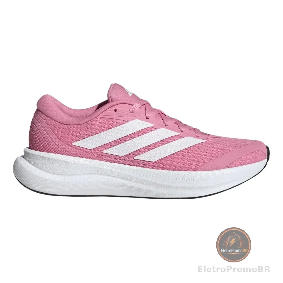 Tênis Feminino Runfalcon 6 adidas Rosa Lisa 37 Br