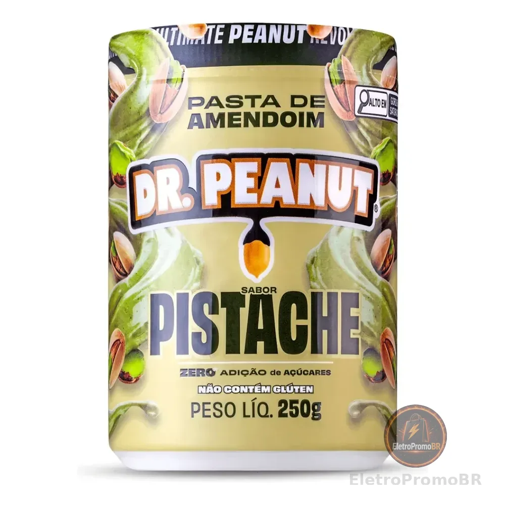 Pequena Pasta De Amendoim 250g Dr Peanut Pistache