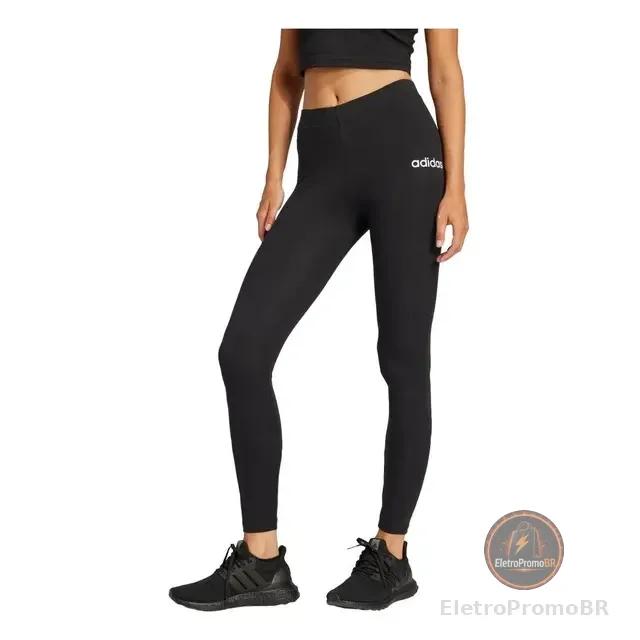 Legging Algodão Essentials Linear adidas
