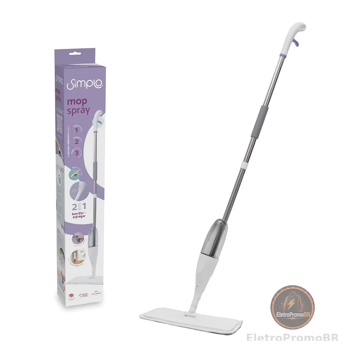 Simplo - Mop Spray com Gatilho e Dispenser