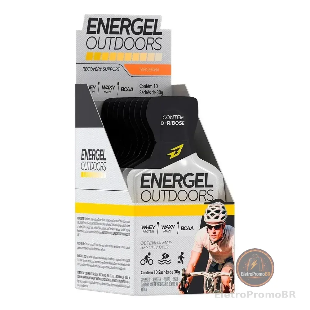 Energel Outdoors - Cx 10 Und - Tangerina - Bodyaction