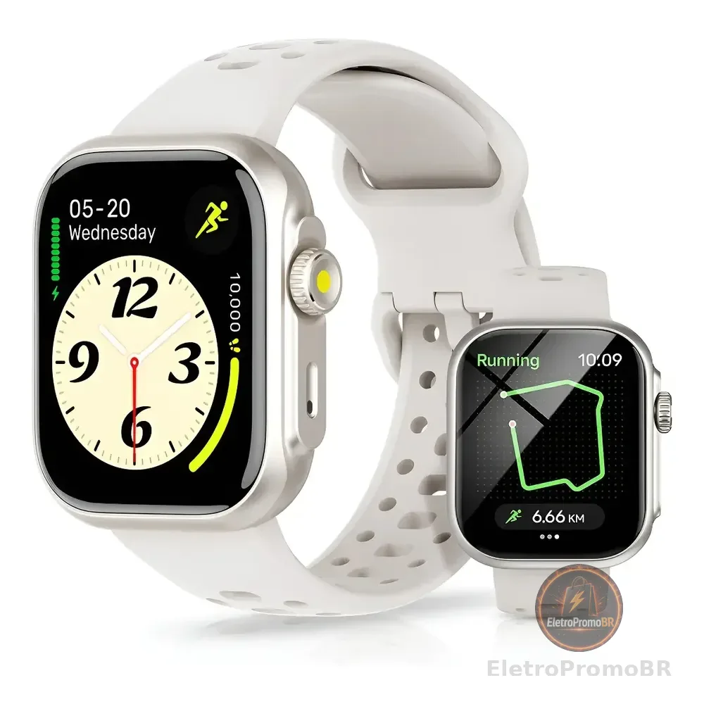 Smartwatch Bettdow Fb041 Com Gps E Alexa Integrados Resistente À Água Branco 1 1#