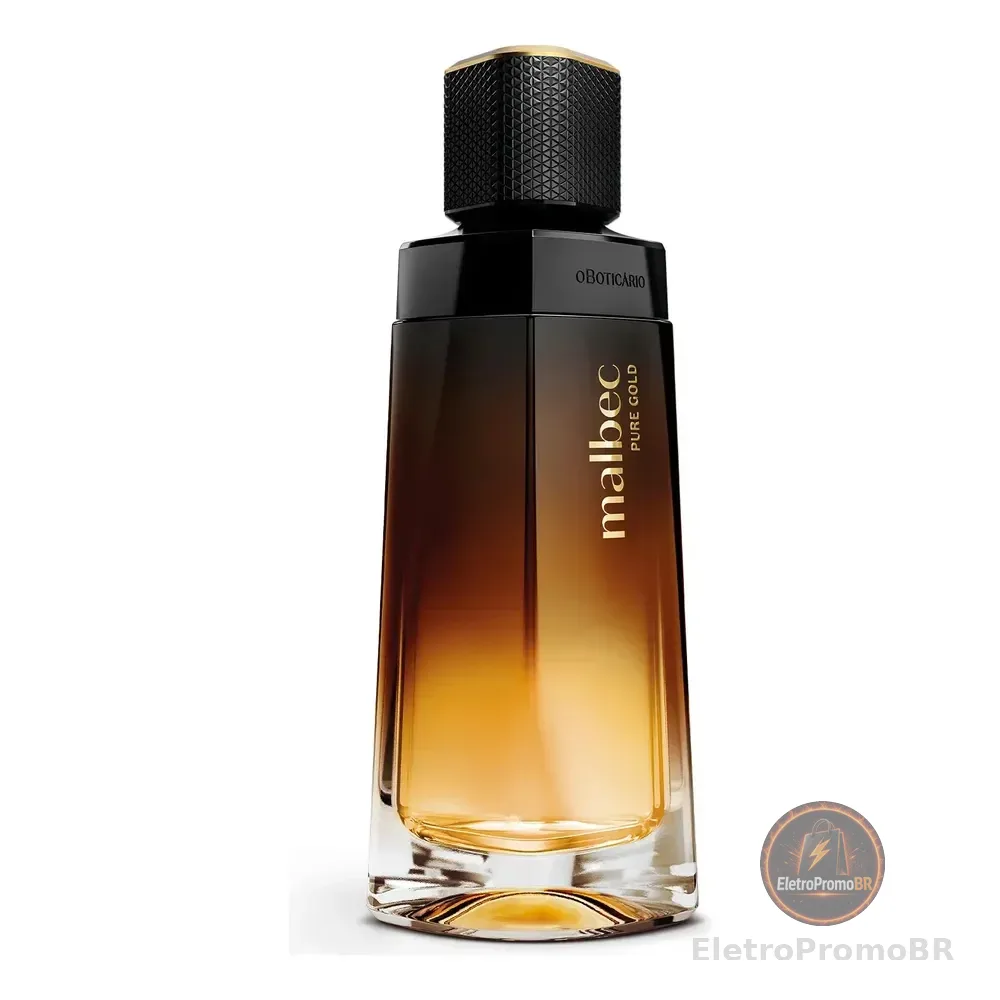 Malbec Pure Gold O Boticário Desodorante Colônia Perfume Masculino Original 100ml
