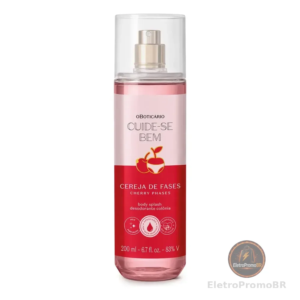 O Boticário Cuide-se Bem Cereja De Fases Body Splash 200ml