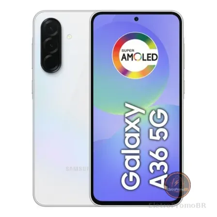 Celular Samsung Galaxy A36 5g 256gb 8gb Ram Branco
