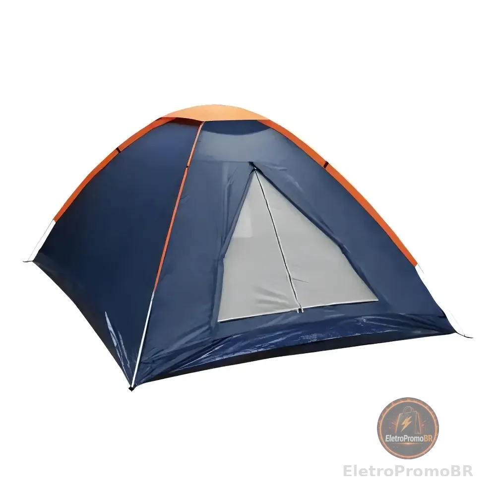Nautika Barraca De Camping Panda Iglu Para 2 Pessoas Com Coluna D'água De 600mm Cor Azul