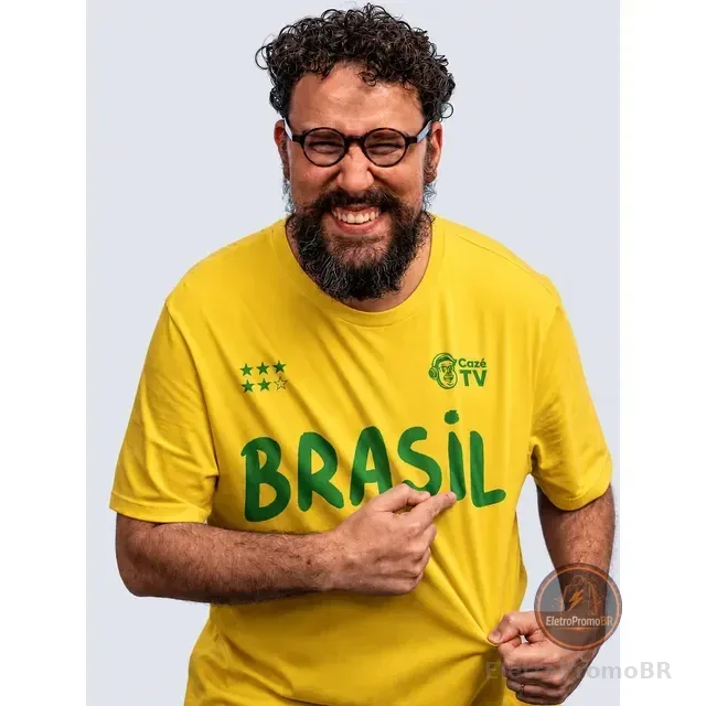 Camisa 10 Amarela Traje  Cazétv