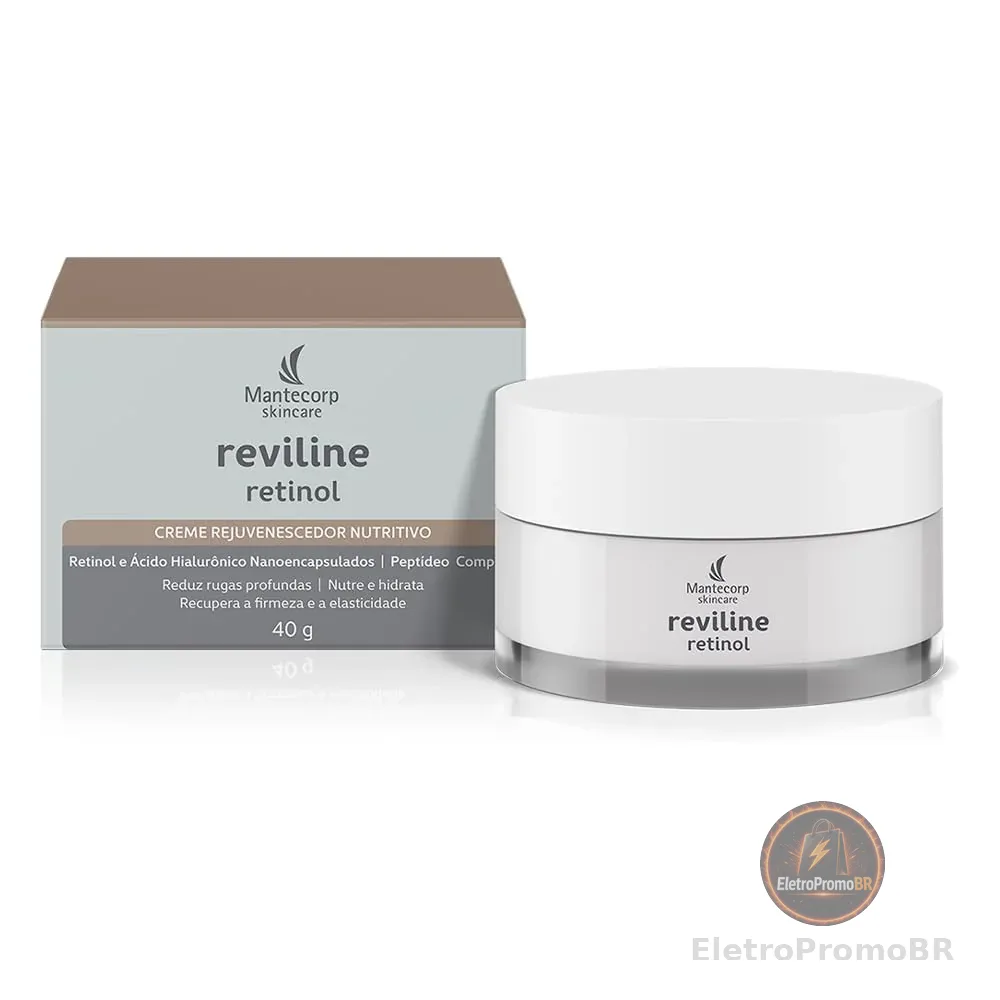 Creme Rejuvenescedor Mantecorp Skincare Nutritivo Reviline Retinol Creme 40g