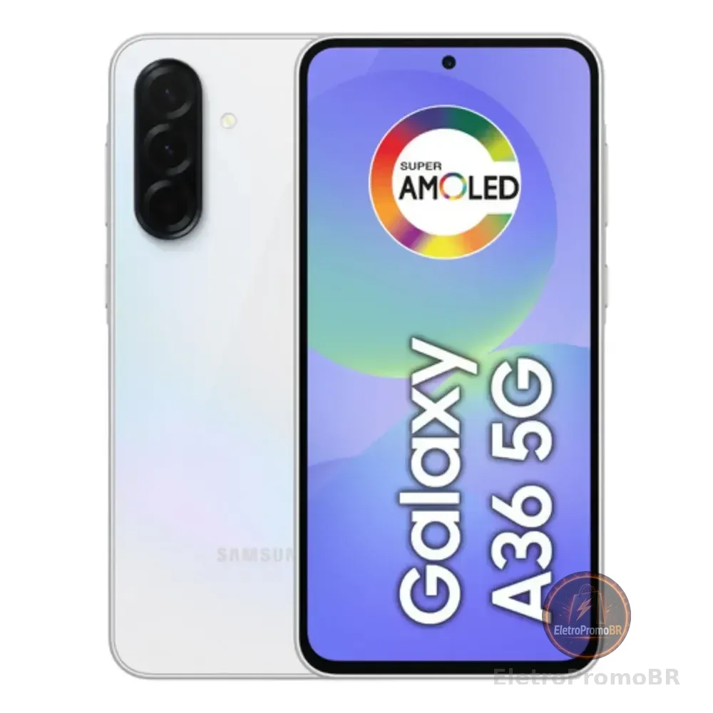 Celular Samsung Galaxy A36 5g 256gb 8gb Ram Branco