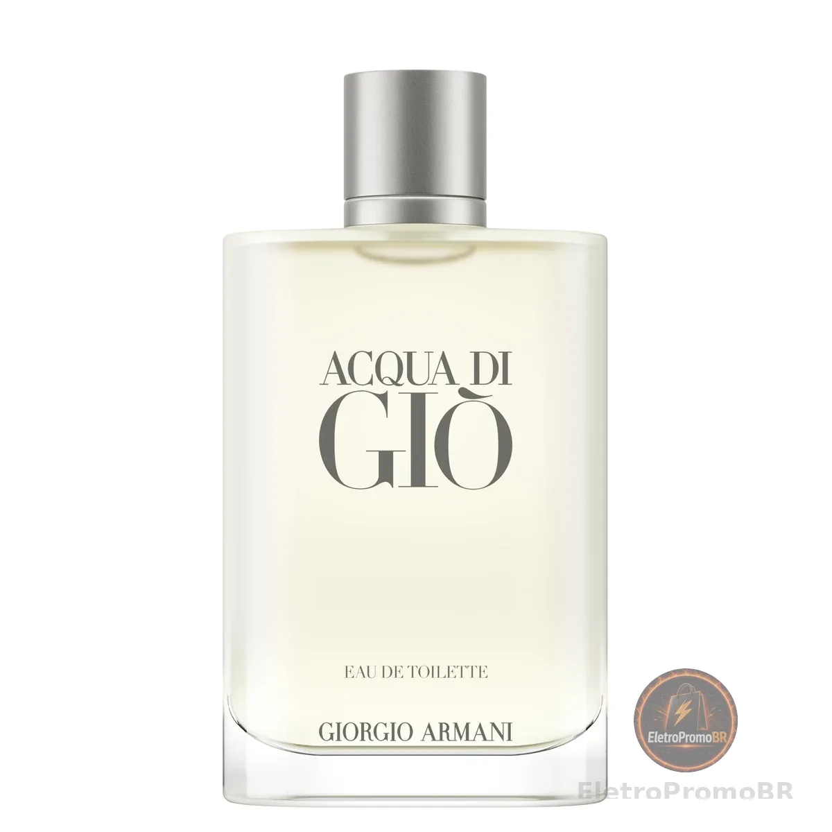 Armani Beauty, Acqua di Giò Eau de Toilette, Giorgio Armani, Perfume Masculino Refilável, Fragrância Cítrica, Aquática e Fresca com Notas de Bergamota, Cedro, Patchouli, Jasmim e Almíscar