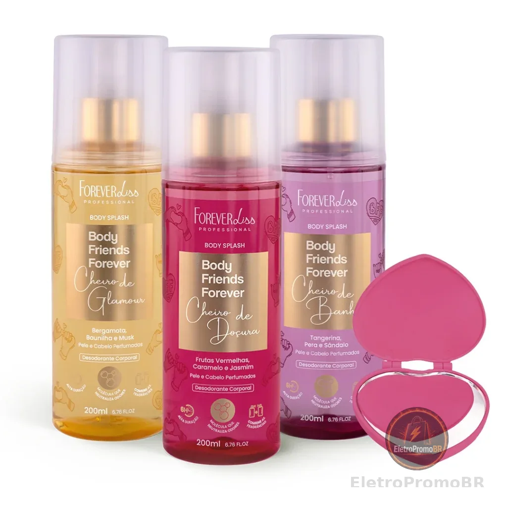 Kit Body Splashs BFF Forever Liss