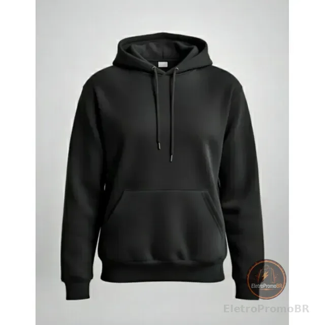 Moletom Canguru Liso Unissex Blusa De Frio Flanelado Premium