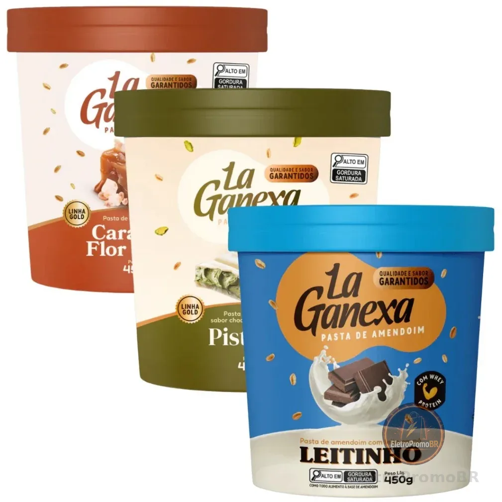 Pasta Amendoim 450g - La Ganexa