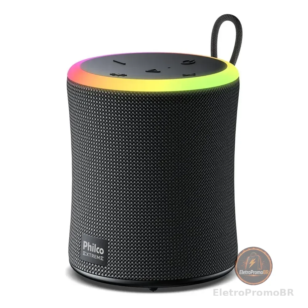 Caixa De Som Speaker Philco Extreme 35w Pbs35 Preto 127/220v