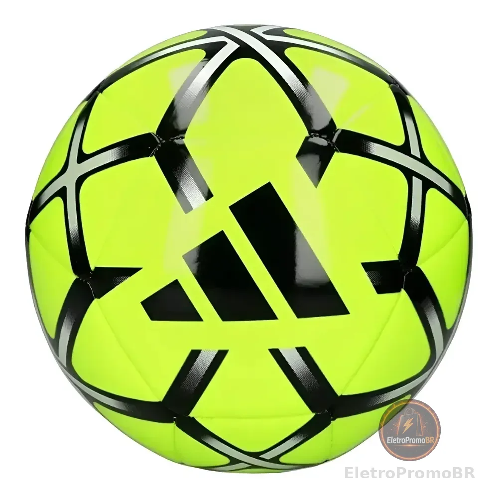 Bola Para Futebol De Campo Starlancer Club Tamanho 5 adidas Cor Verde E Preto Verde/preto
