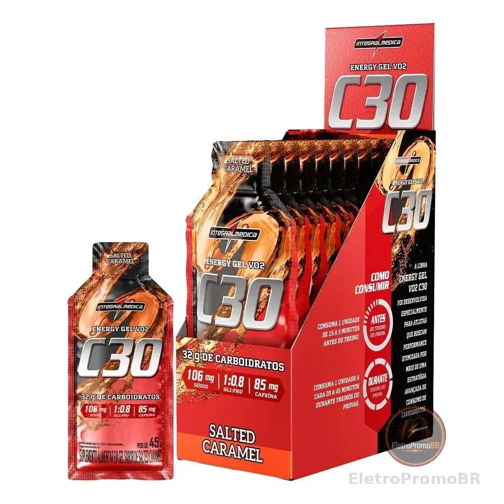 Vo2 Energy Gel Salted Caramel Integralmédica