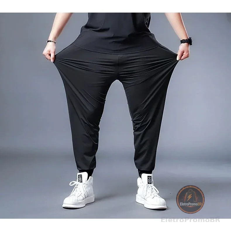 Calça Jogger Dry Fit Furadinho Leve Praticar Esportes
