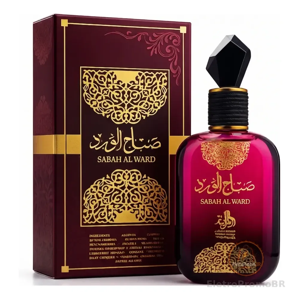 Perfume Sabah Al Ward Árabe Wataniah Feminino 100ml