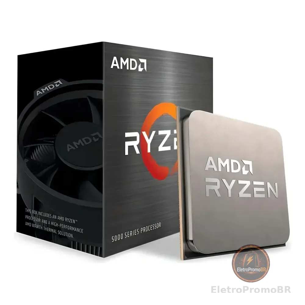 Processador Amd Ryzen 7 5700 4.6ghz 8c 16t Am4