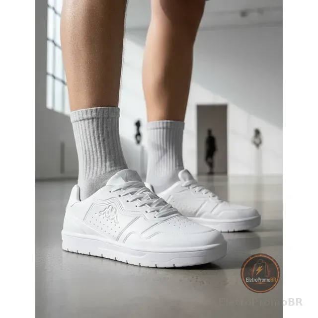 Tênis Casual Kappa Zenit Masculino Unissex Conforto