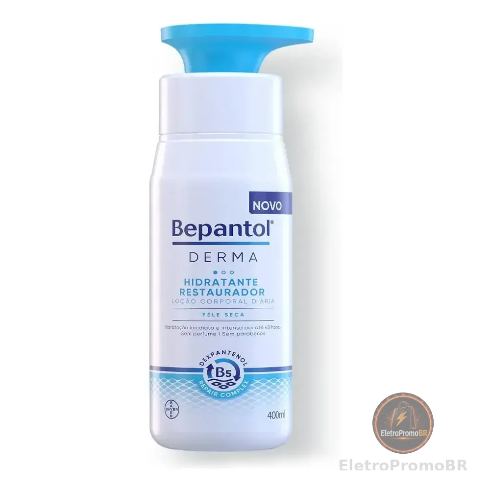 Creme Hidratante Corporal Derma Restaurador Pele Seca 400ml - Bepantol