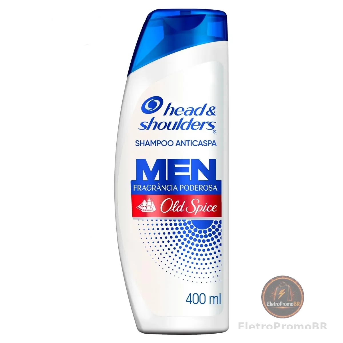 Head & shoulders & Shampoo Anticaspa Masculino com Old Spice Para Cabelo Oleoso 400 Ml, &