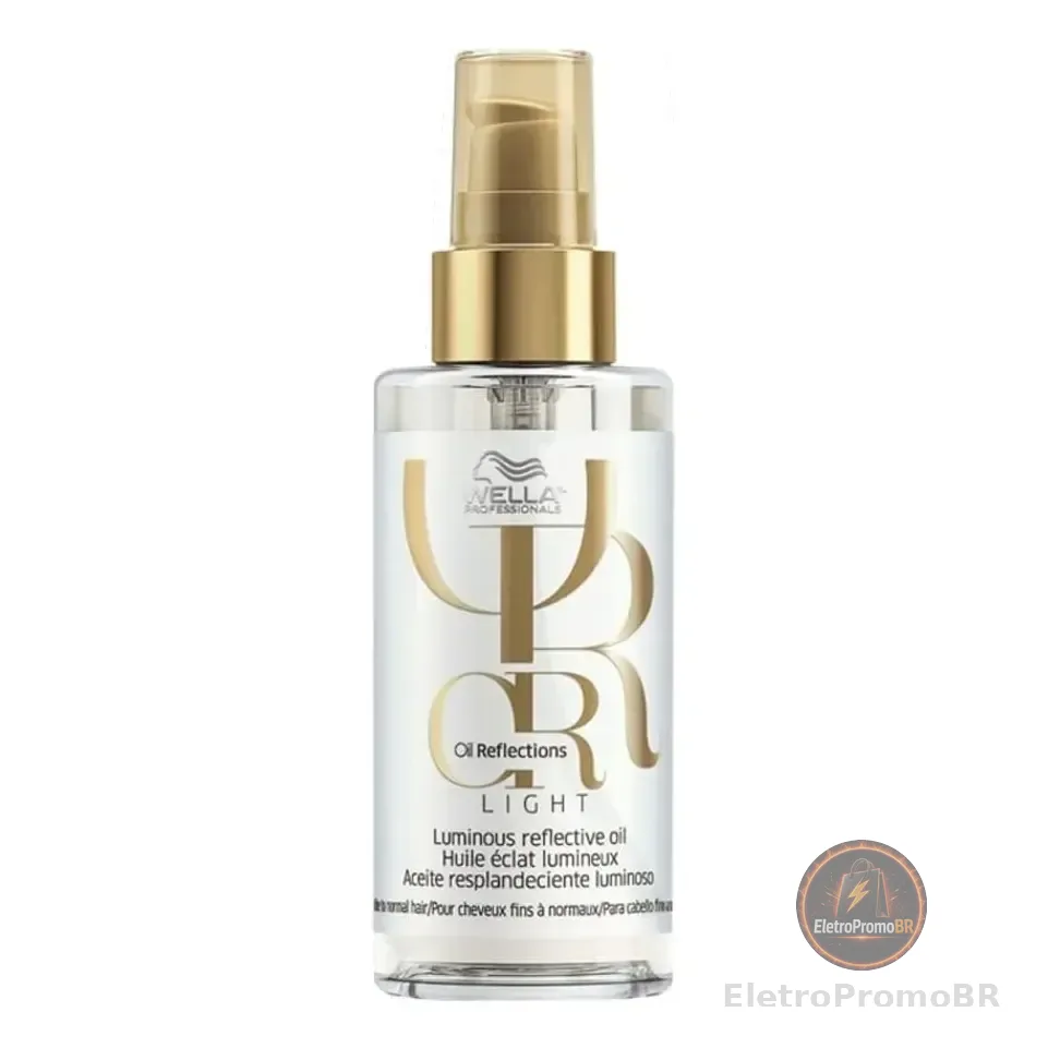 Finalizador Wella Professionals Oil Reflections Light Nutrição De 100ml 100g