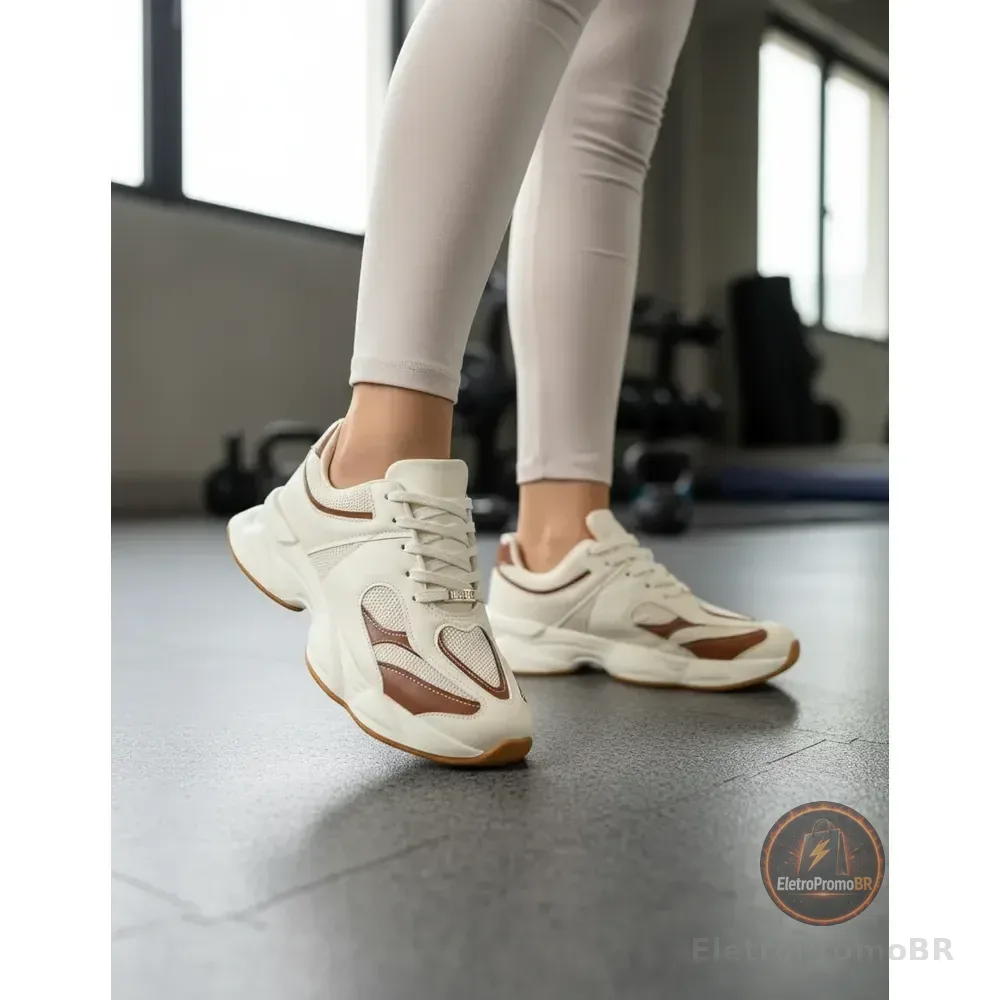 Tenis Vizzano Feminino 1478-100 Branco Liso 37 Br