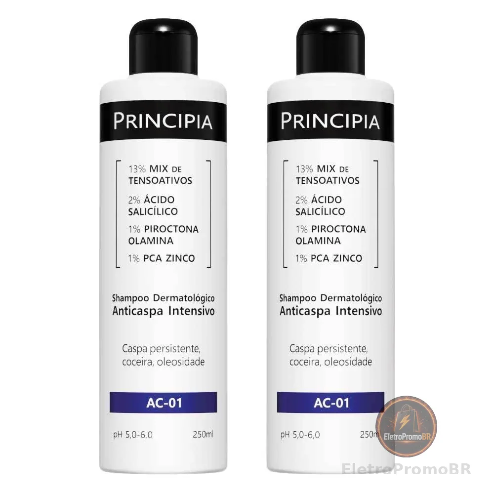 Principia Kit Duo c/ 2 Shampoos Anticaspa AC-01 - 250ml