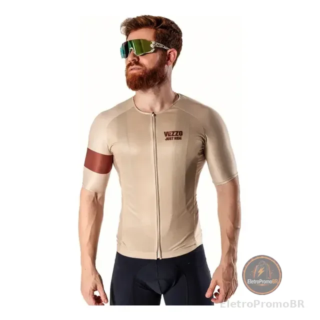 Camisa Bike Ciclismo Unissex Elite Mtb Vezzo Manga Curta