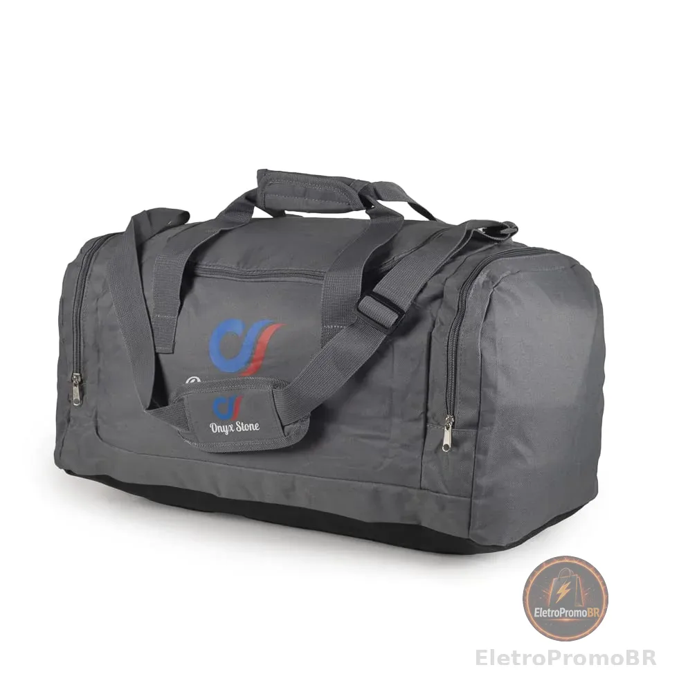 Bolsa e Mala Sacola de Mão para Viagem tamanho bordo (Cinza)
