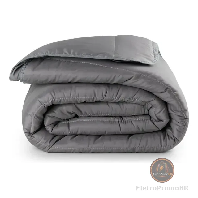 Edredom Casal Queen 400 Fios Dupla Face Grosso Hotel Oferta