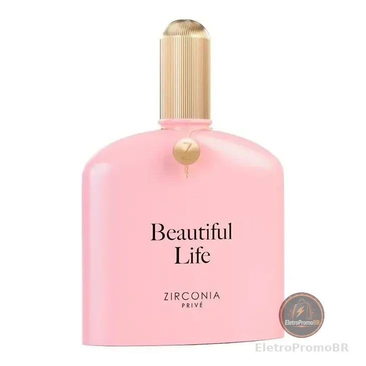 Perfume Zirconia Beautiful Life Eau De Parfum Feminino Floral 100ml