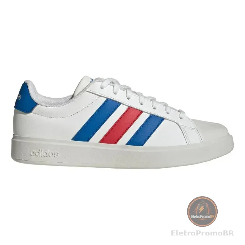 Tênis Streettalk adidas Branco / Core White / Bright Royal / Pure Ruby 41 Br