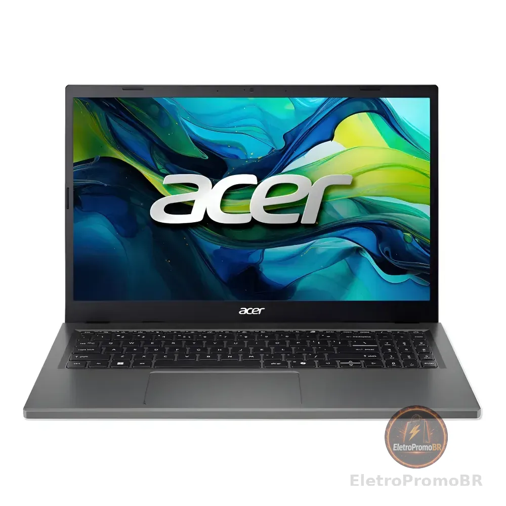 Notebook Acer Aspire Go 15 Ag15-71p-5939 - Intel Core I5-13420h 13ª Geração  8gb Ddr5  256gb Ssd Nvme  Tela 15,6'  Windows 11 Home Cinza