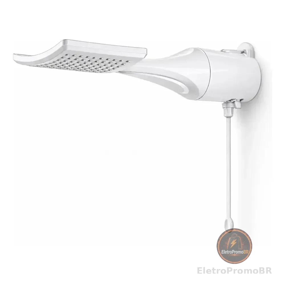 Chuveiro Lorenzetti Loren Shower Ultra Eletrônico Branco 7500w 220v 7.5 W