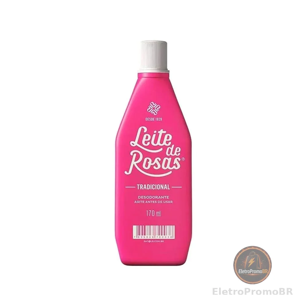 LEITE DE ROSAS Leite Corporal Limpeza 170Ml Tradicional Unit Leite De Rosas