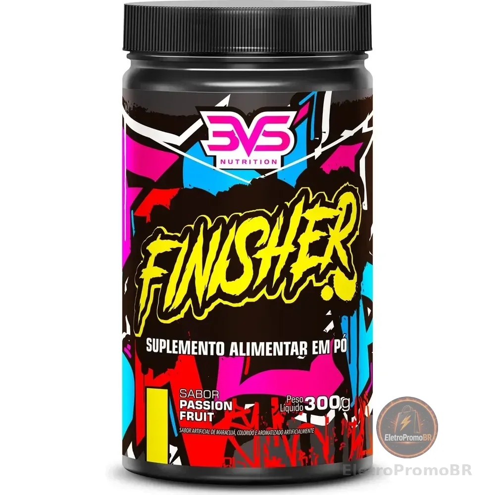 Pós Treino / Intra Treino Finisher 300g - Sabor: Passion Fruit - Fórmula Exclusiva Com 7 Ingredientes Que Auxiliam Na Recuperação Pós Treino Amino Energy Maracujá
