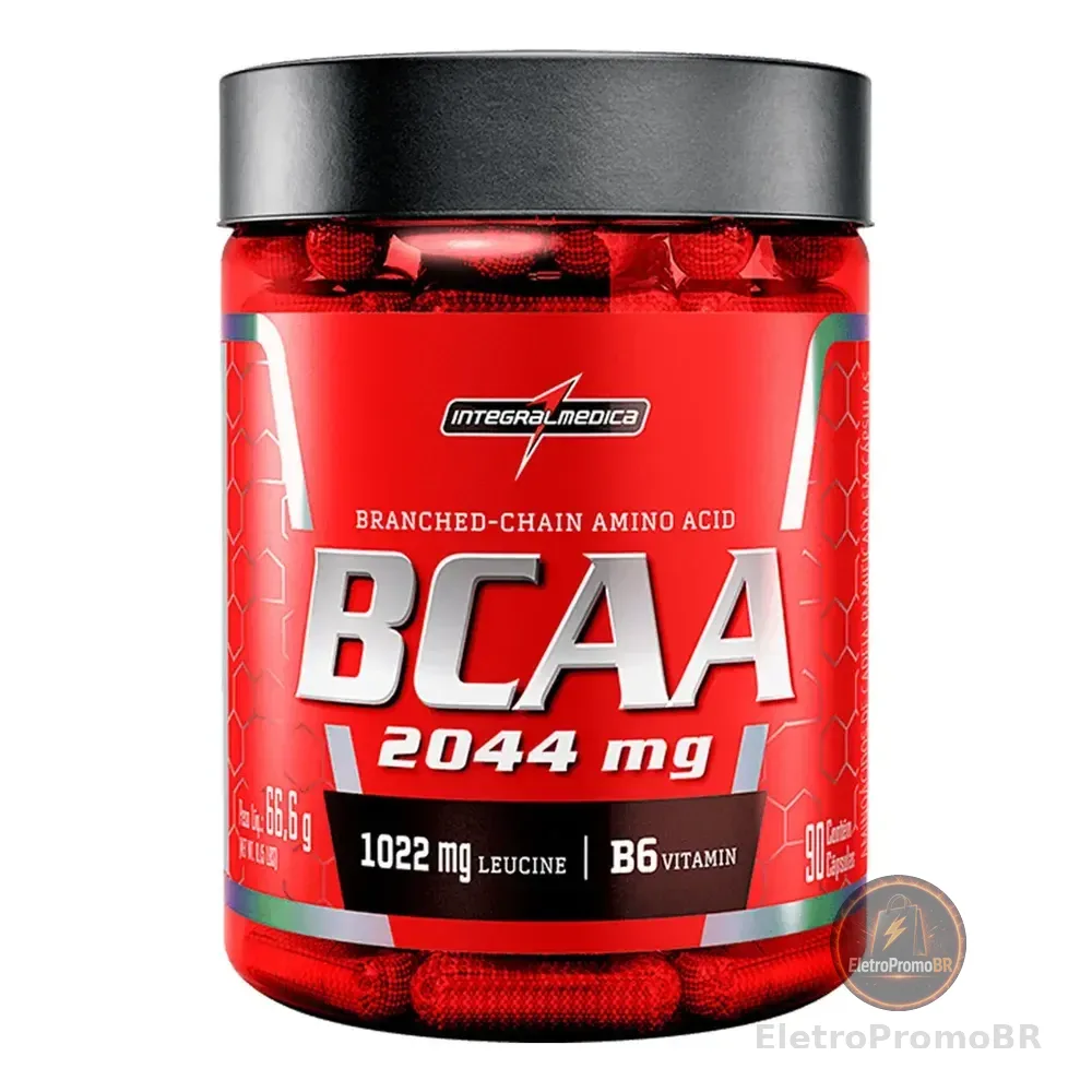 Bcaa 2044mg 90 Cápsulas Integralmédica Sem Sabor