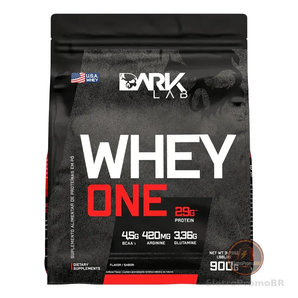 Whey One Protein Proteína Sachê Refil 900g - Dark Lab Sabor Chocolate