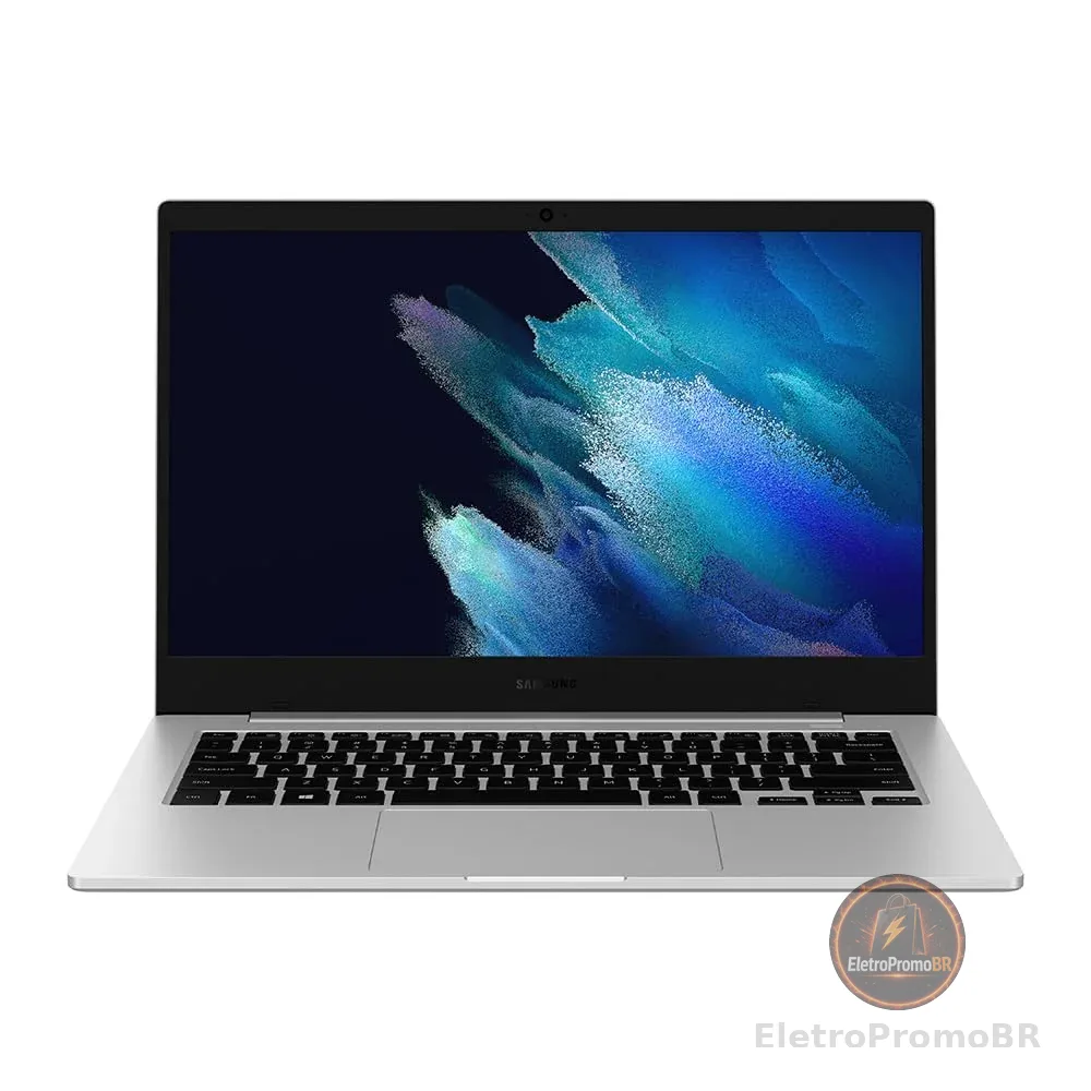 Notebook Samsung Galaxy Book Go, Windows 11 Home, Snapdragon® 7c, 4GB, 128GB UFS, 14'' Full HD LED, 1.38kg com Copilot integrado