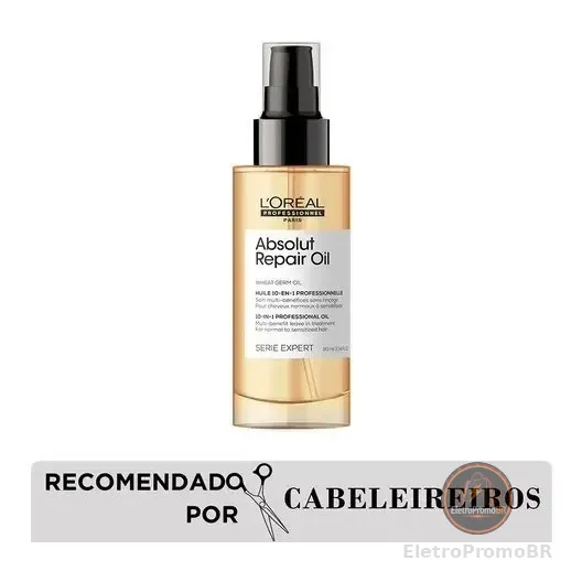 Óleo 10 Em 1 L'oréal Professionnel Absolut Repair 90ml