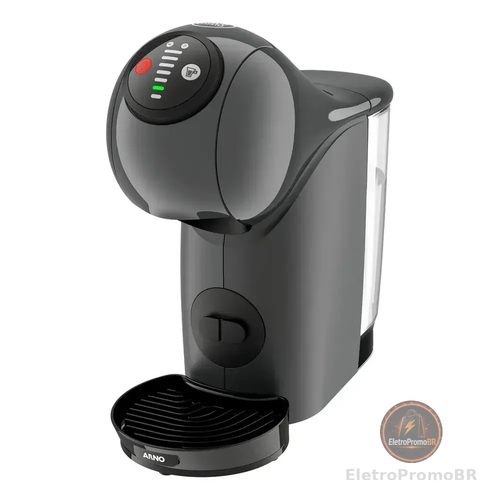 Cafeteira Expresso Dolce Gusto Arno Genio S Basic Automática Cinza Escuro 127v