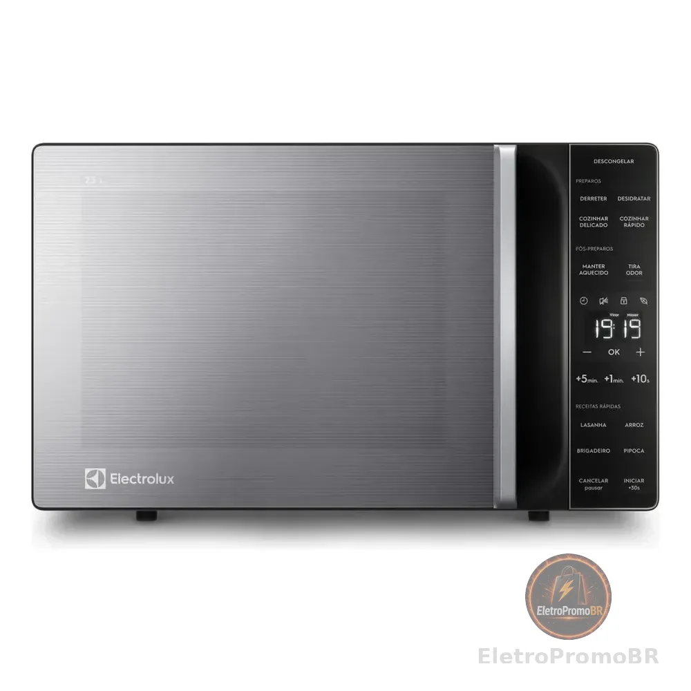 Micro-ondas Electrolux Prata 23l Efficient Me23s 127v