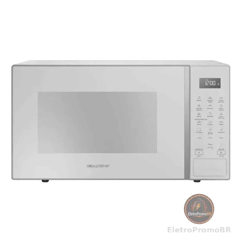 Micro-ondas Brastemp 32l Branco Com Menu Gourmet - Bms46ab 127v
