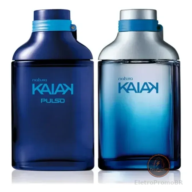 Kit 2 Colônias Kaiak Classico E Pulso Masculino Natura